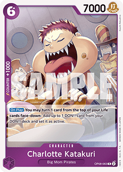 Charlotte Katakuri (OP08-063) - Two Legends (Rare) [OP08-063] - Cards Beyond