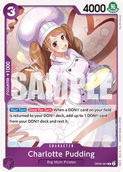 Charlotte Pudding (OP08-067) (V.1) - Two Legends (Rare) [OP08-067] - Cards Beyond