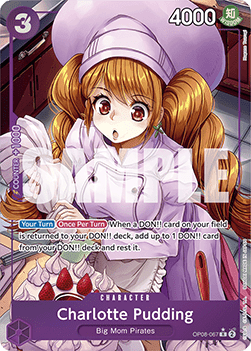 Charlotte Pudding (OP08-067) (V.2) - Two Legends (Alternate Art) [OP08-067] - Cards Beyond