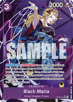 Black Maria (OP08-074) (V.2) - Two Legends (Alternate Art) [OP08-074] - Cards Beyond