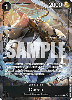 Queen (OP08-080) (V.2) - Two Legends (Alternate Art) [OP08-080] - Cards Beyond