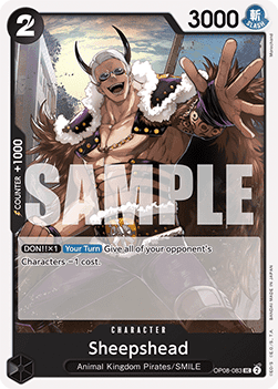 Sheepshead (OP08-083) - Two Legends (Uncommon) [OP08-083] - Cards Beyond