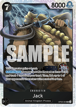 Jack (OP08-084) (V.1) - Two Legends (Super Rare) [OP08-084] - Cards Beyond