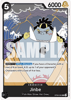 Jinbe (OP08-085) - Two Legends (Uncommon) [OP08-085] - Cards Beyond