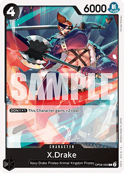 X.Drake (OP08-093) - Two Legends (Common) [OP08-093] - Cards Beyond