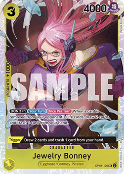 Jewelry Bonney (OP08-105) (V.1) - Two Legends (Super Rare) [OP08-105] - Cards Beyond