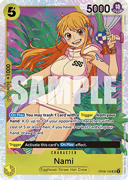 Nami (OP08-106) (V.1) - Two Legends (Super Rare) [OP08-106] - Cards Beyond