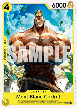 Mont Blanc Cricket (OP08-108) - Two Legends (Common) [OP08-108] - Cards Beyond