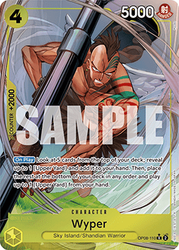 Wyper (OP08-110) (V.2) - Two Legends (Alternate Art) [OP08-110] - Cards Beyond