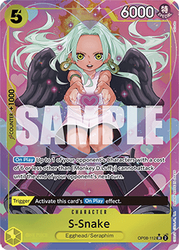 S-Snake (OP08-112) (V.2) - Two Legends (Alternate Art) [OP08-112] - Cards Beyond