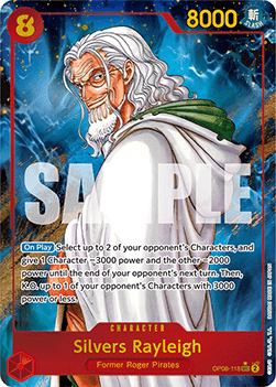 Silvers Rayleigh (OP08-118) (V.2) - Two Legends (Alternate Art) [OP08-118] - Cards Beyond