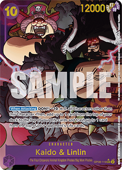 Kaido & Linlin (OP08-119) (V.2) - Two Legends (Alternate Art) [OP08-119] - Cards Beyond