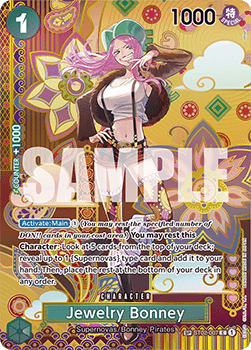 Jewelry Bonney (ST02-007) - Two Legends (Special Rare) [OP08-ST02-007] - Cards Beyond
