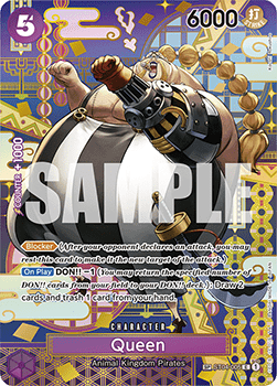 Queen (ST04-005) - Two Legends (Special Rare) [OP08-ST04-005] - Cards Beyond