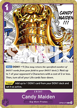 Candy Maiden (OP08-075) - Two Legends (Common) [OP08-075] - Cards Beyond