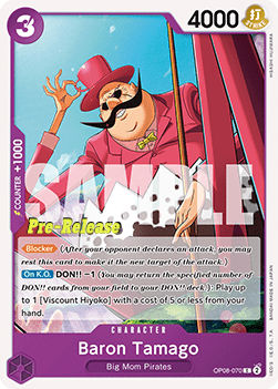 Baron Tamago (OP08-070) - Promos: Two Legends (Common) [OP08P-070] - Cards Beyond