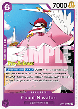Count Niwatori (OP08-071) - Promos: Two Legends (Common) [OP08P-071] - Cards Beyond
