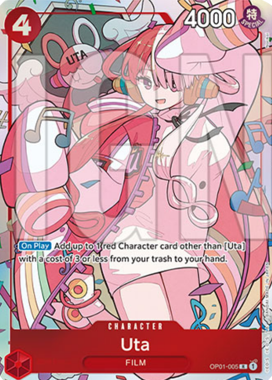 Uta (OP01-005) (V.2) - Unnumbered Promos (Rare) [UP-OP01-005] - Cards Beyond