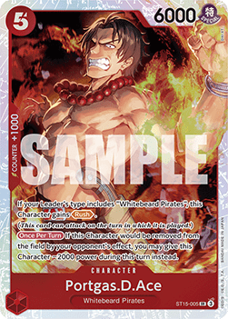 Portgas.D.Ace (ST15-005) - Starter Deck: Edward.Newgate (Super Rare) [ST-15-005] - Cards Beyond