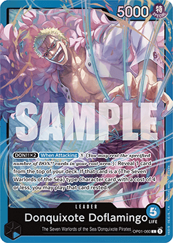 Donquixote Doflamingo (OP01-060) - Starter Deck: Donquixote Doflamingo (Leader) [ST-17-OP01-060] - Cards Beyond