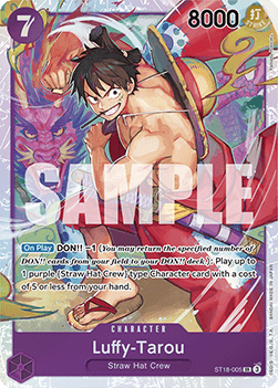 Luffy-Tarou (ST18-005) - Starter Deck: Purple Monkey.D.Luffy (Super Rare) [ST-18-005] - Cards Beyond