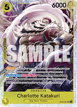 Charlotte Katakuri (ST20-001) - Starter Deck: Charlotte Katakuri (Super Rare) [ST-20-001] - Cards Beyond