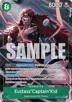 Eustass"Captain"Kid (OP01-051) (V.2) - The Best (Alternate Art) [PRB01-OP01-051] - Cards Beyond