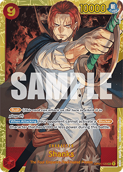 Shanks (OP01-120) (V.1) - The Best (Secret Rare) [PRB01-OP01-120] - Cards Beyond