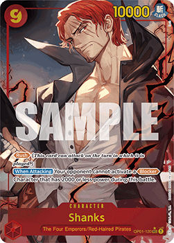 Shanks (OP01-120) (V.2) - The Best (Alternate Art) [PRB01-OP01-120] - Cards Beyond