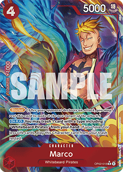 Marco (OP02-018) (V.4) - The Best (Alternate Art) [PRB01-OP02-018] - Cards Beyond