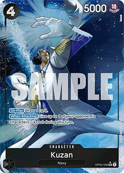 Kuzan (OP02-096) (V.2) - The Best (Alternate Art) [PRB01-OP02-096] - Cards Beyond