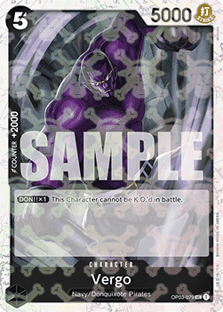 Vergo (OP03-079) (V.2) - The Best (Uncommon) [PRB01-OP03-079] - Cards Beyond