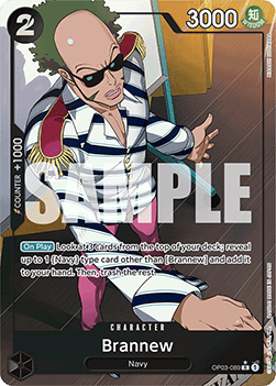 Brannew (OP03-089) (V.3) - The Best (Rare) [PRB01-OP03-089] - Cards Beyond