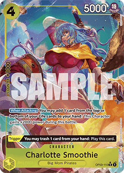 Charlotte Smoothie (OP03-110) (V.3) - The Best (Rare) [PRB01-OP03-110] - Cards Beyond