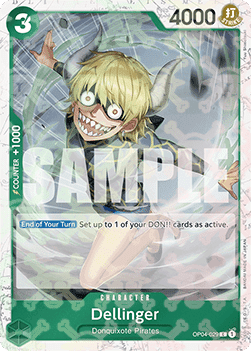 Dellinger (OP04-029) (V.2) - The Best (Common) [PRB01-OP04-029] - Cards Beyond