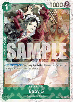 Baby 5 (OP04-032) (V.2) - The Best (Uncommon) [PRB01-OP04-032] - Cards Beyond