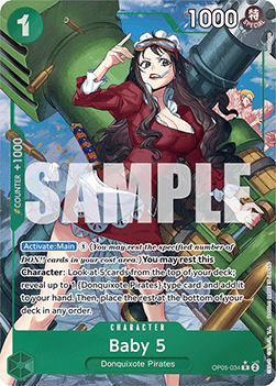 Baby 5 (OP05-034) (V.4) - The Best (Alternate Art) [PRB01-OP05-034] - Cards Beyond