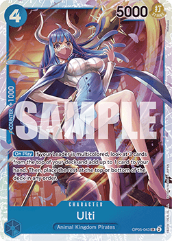 Ulti (OP05-043) (V.1) - The Best (Super Rare) [PRB01-OP05-043] - Cards Beyond