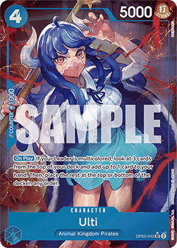 Ulti (OP05-043) (V.2) - The Best (Alternate Art) [PRB01-OP05-043] - Cards Beyond