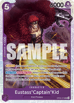 Eustass"Captain"Kid (OP05-074) (V.1) - The Best (Super Rare) [PRB01-OP05-074] - Cards Beyond