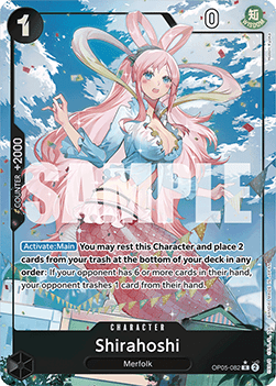 Shirahoshi (OP05-082) (V.3) - The Best (Rare) [PRB01-OP05-082] - Cards Beyond