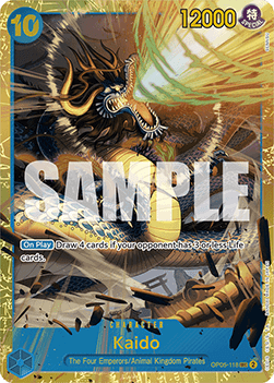 Kaido (OP05-118) (V.1) - The Best (Secret Rare) [PRB01-OP05-118] - Cards Beyond