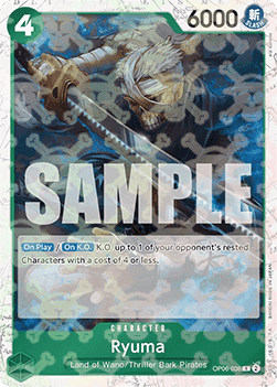 Ryuma (OP06-036) (V.2) - The Best (Rare) [PRB01-OP06-036] - Cards Beyond