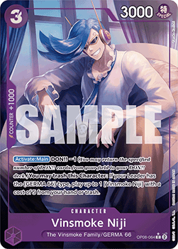 Vinsmoke Niji (OP06-064) (V.3) - The Best (Common) [PRB01-OP06-064] - Cards Beyond