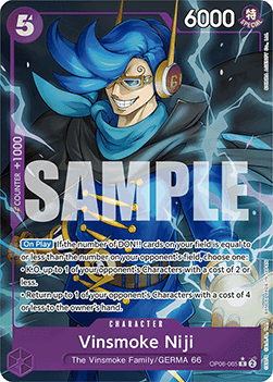 Vinsmoke Niji (OP06-065) (V.4) - The Best (Alternate Art) [PRB01-OP06-065] - Cards Beyond