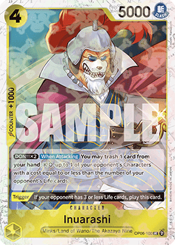 Inuarashi (OP06-100) (V.2) - The Best (Uncommon) [PRB01-OP06-100] - Cards Beyond