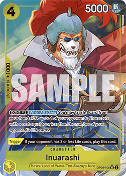 Inuarashi (OP06-100) (V.3) - The Best (Uncommon) [PRB01-OP06-100] - Cards Beyond