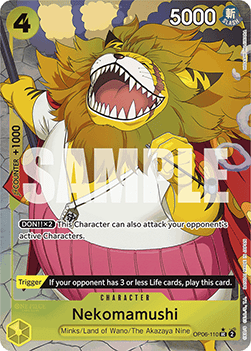 Nekomamushi (OP06-110) (V.3) - The Best (Uncommon) [PRB01-OP06-110] - Cards Beyond