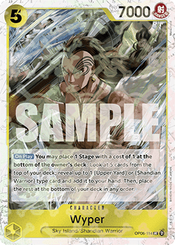 Wyper (OP06-114) (V.2) - The Best (Uncommon) [PRB01-OP06-114] - Cards Beyond