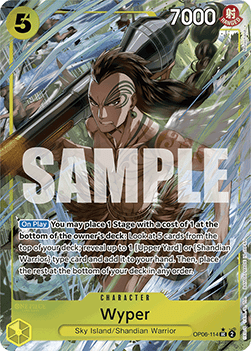 Wyper (OP06-114) (V.3) - The Best (Uncommon) [PRB01-OP06-114] - Cards Beyond